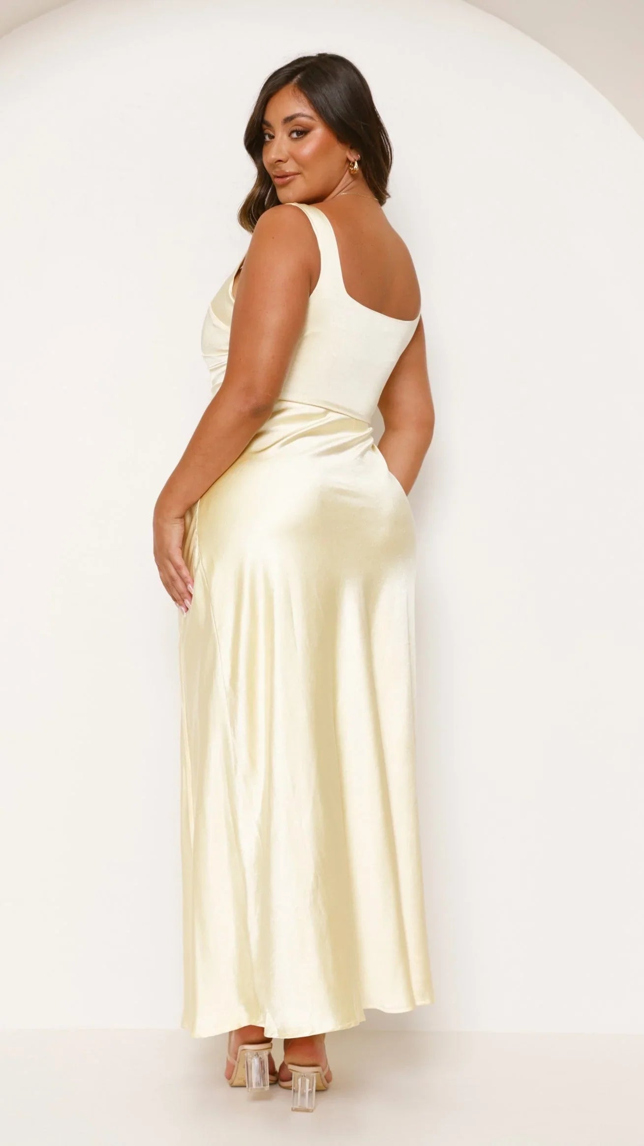 Alaria Maxi Dress - Yellow