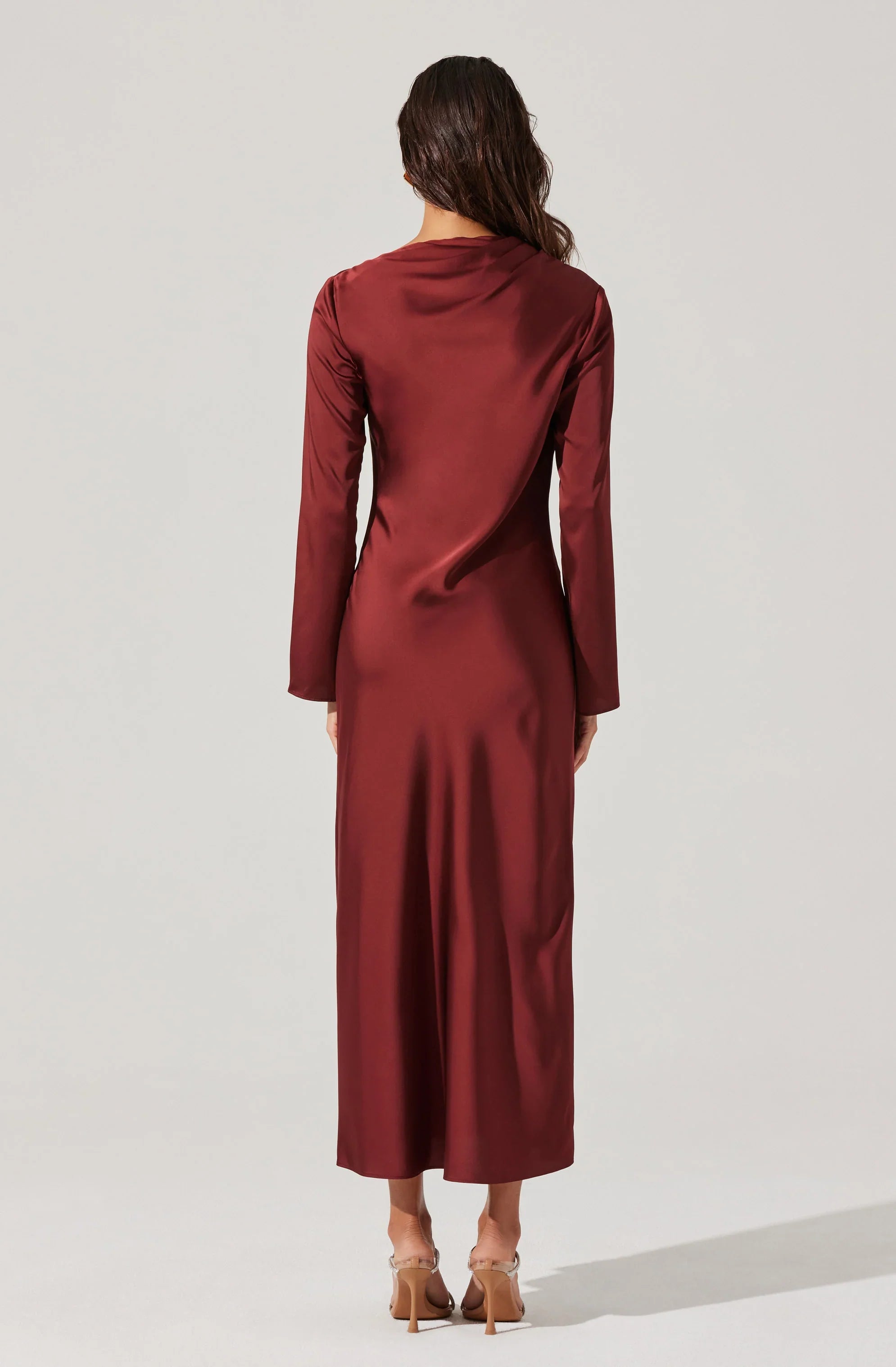 Catriona Satin Maxi Dress