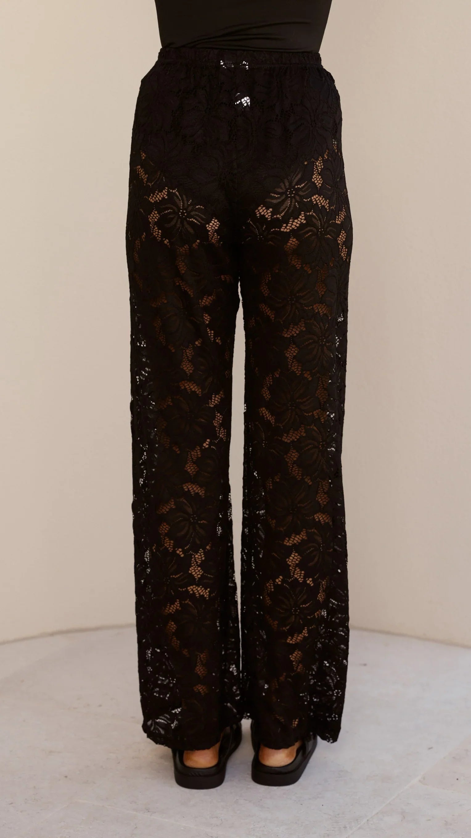 Azura Shirt And Pants Set - Black