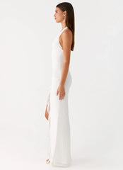 Charmed By You Maxi Dress - White